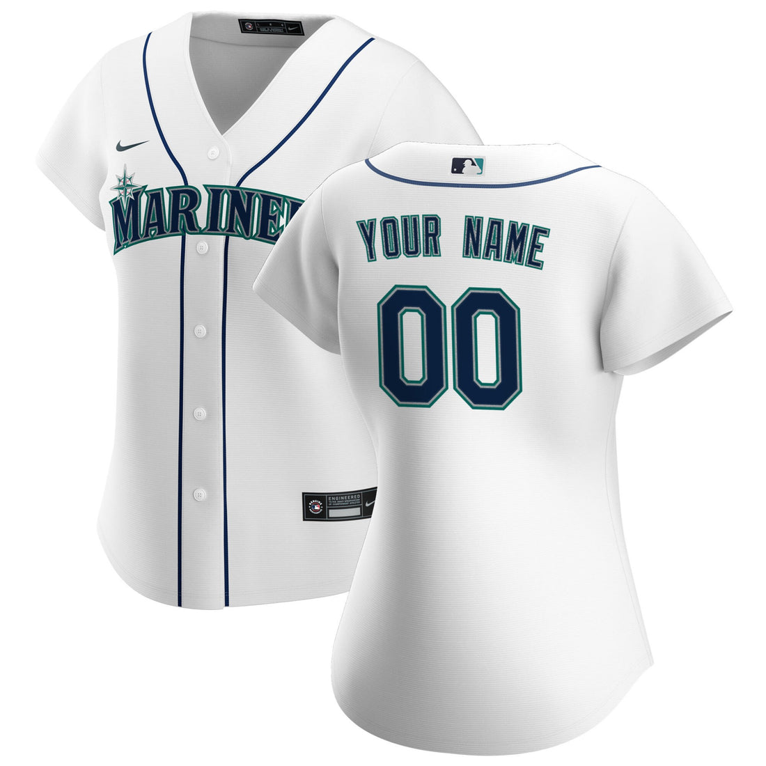 Seattle Mariners white Home jersey