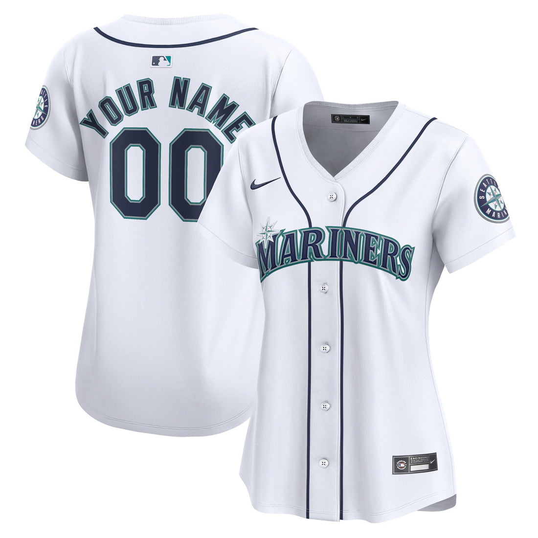 Seattle Mariners white Limited jersey