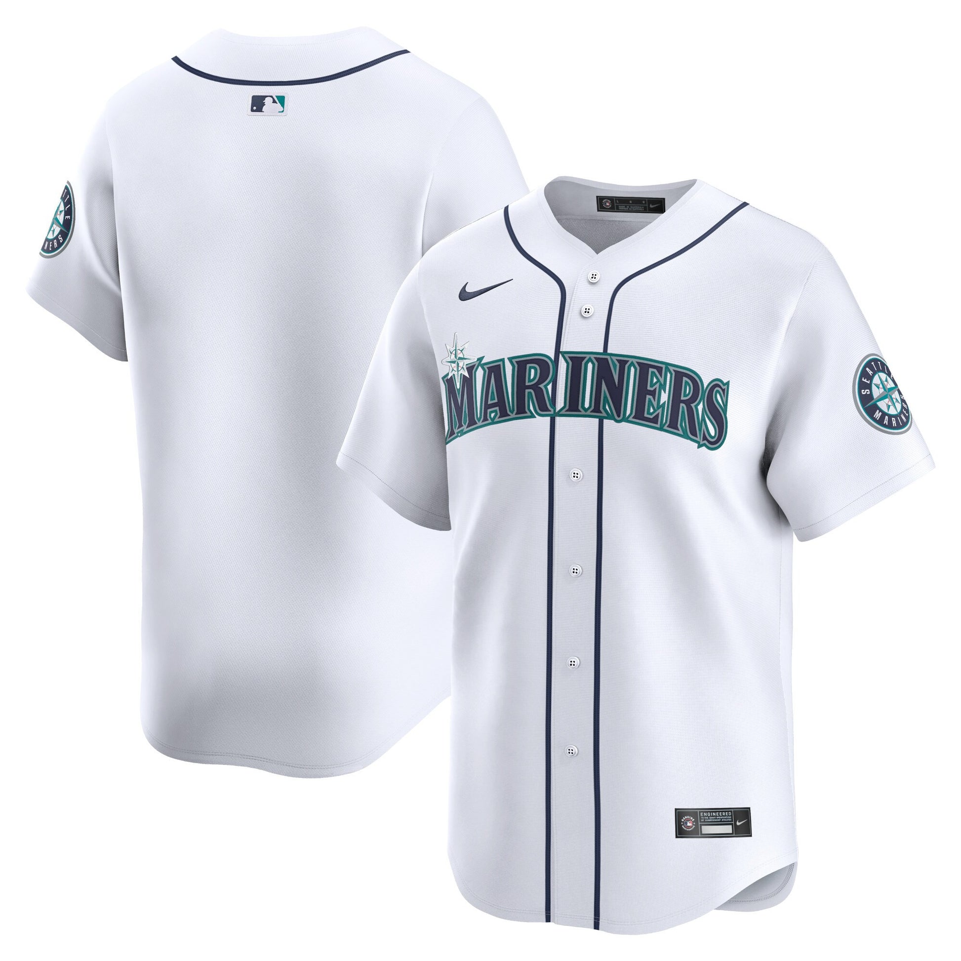Seattle Mariners white Limited jersey