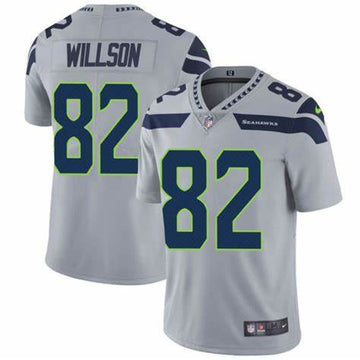 Luke Willson Seattle Seahawks grey Vapor jersey
