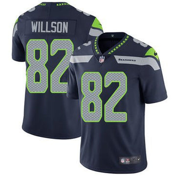 Luke Willson Seattle Seahawks blue Vapor jersey