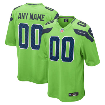 Seattle Seahawks neon Alternate jersey
