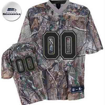 Custom Seattle Seahawks camo Camo jersey