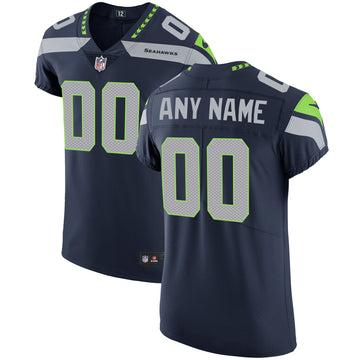 Seattle Seahawks navy Vapor jersey