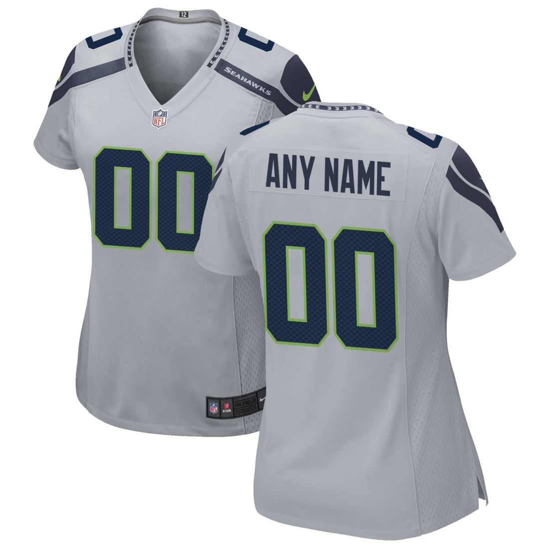 Seattle Seahawks gray Alternate jersey
