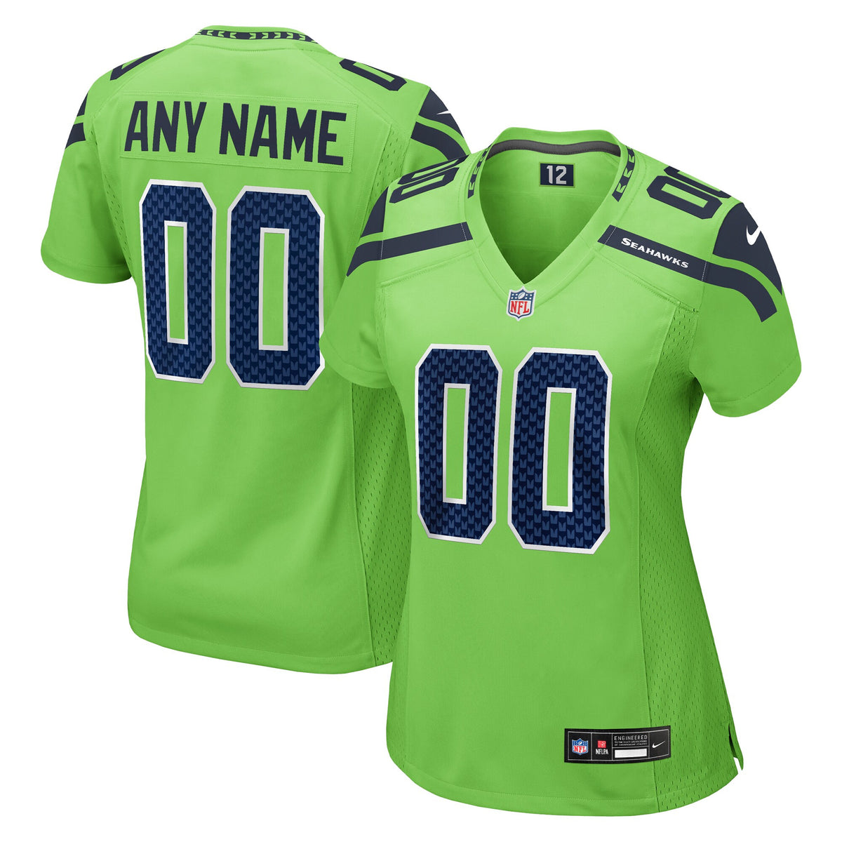 Seattle Seahawks neon Alternate jersey