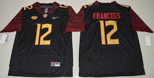 Deondre Francois Florida State Seminoles black Limited jersey