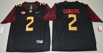 Deion Sanders Florida State Seminoles black Limited jersey