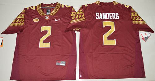 Deion Sanders Florida State Seminoles red Limited jersey