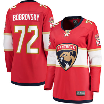 Sergei Bobrovsky Florida Panthers red Home jersey