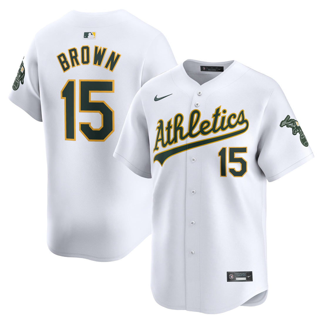 Seth Oakland Athletics brown Limited jersey