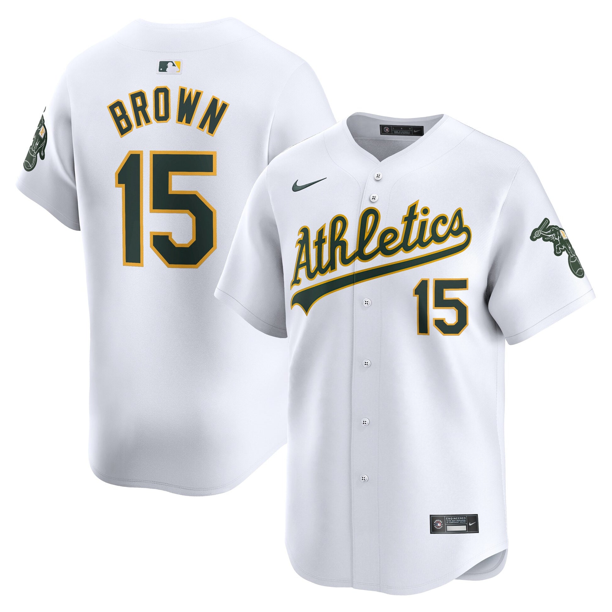 Seth Oakland Athletics brown Limited jersey