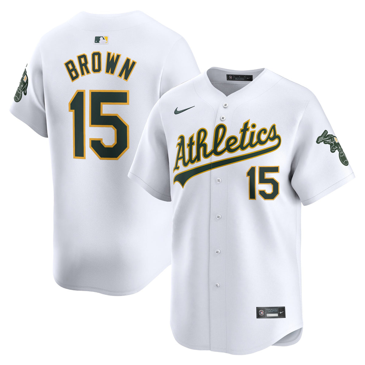 Seth Oakland Athletics brown Limited jersey
