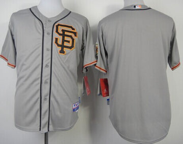 Custom San Francisco Giants gray jersey