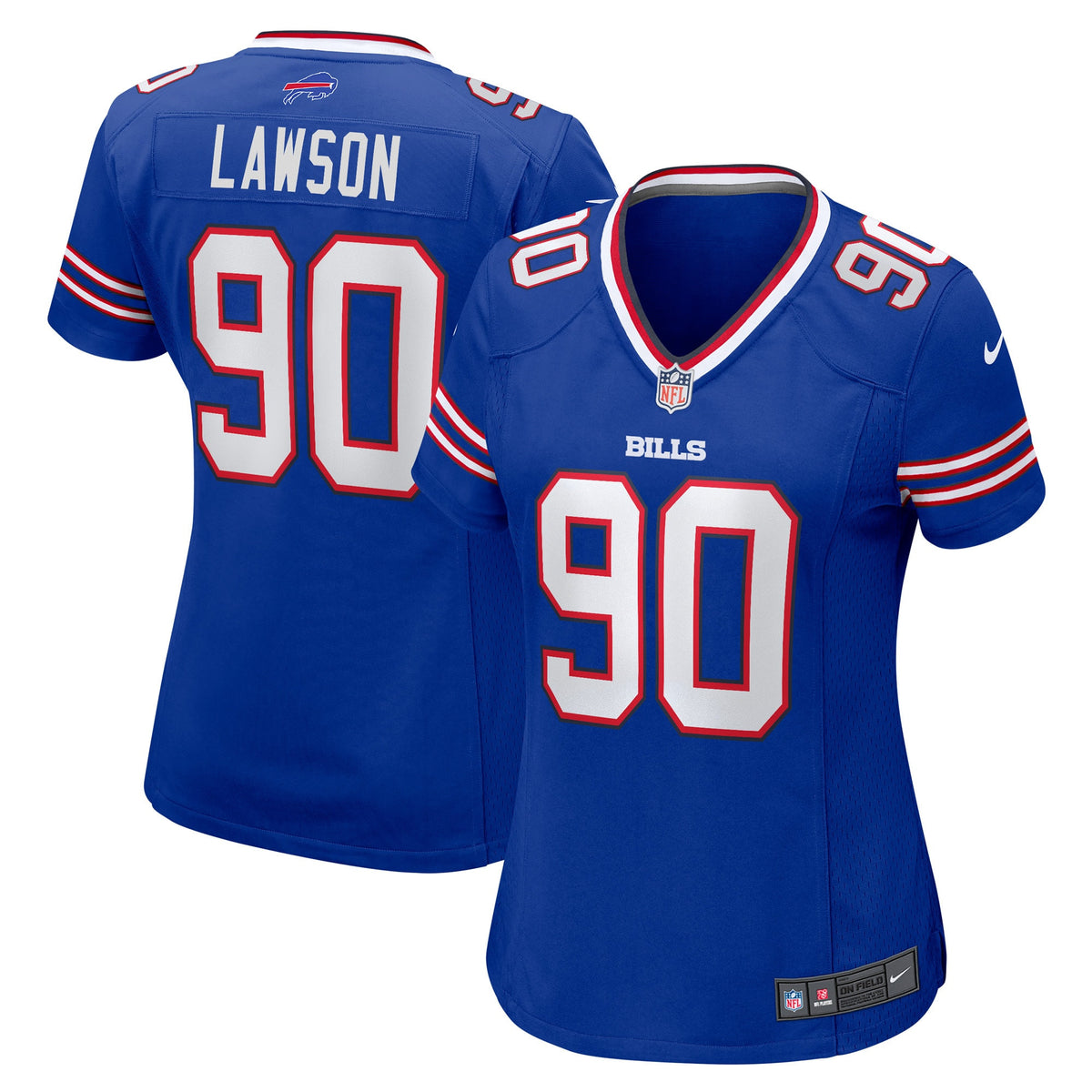 Shaq Lawson Buffalo Bills royal jersey