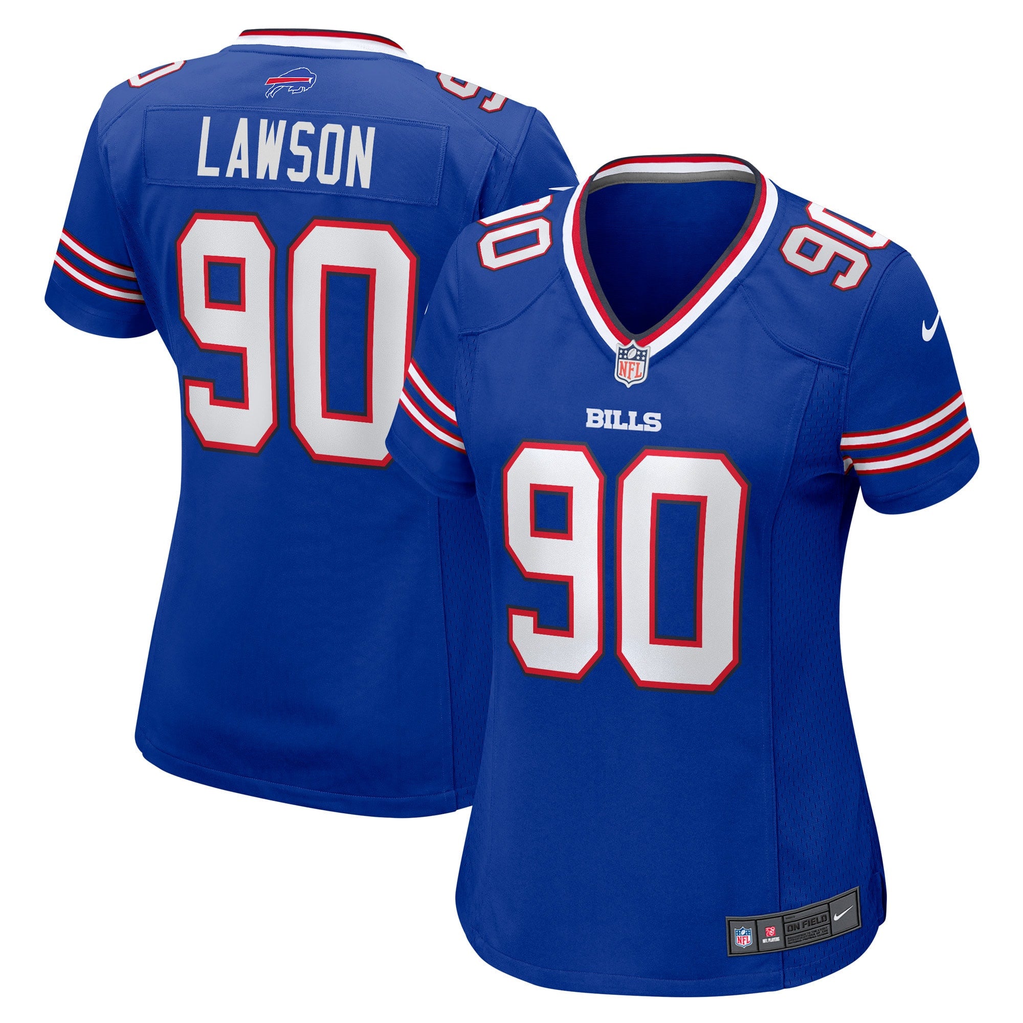 Shaq Lawson Buffalo Bills royal jersey