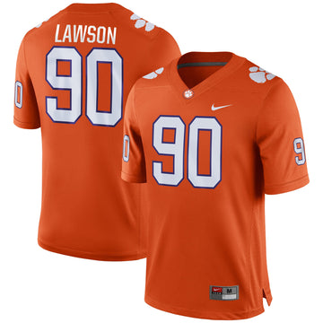 Shaq Lawson Clemson Tigers orange jersey