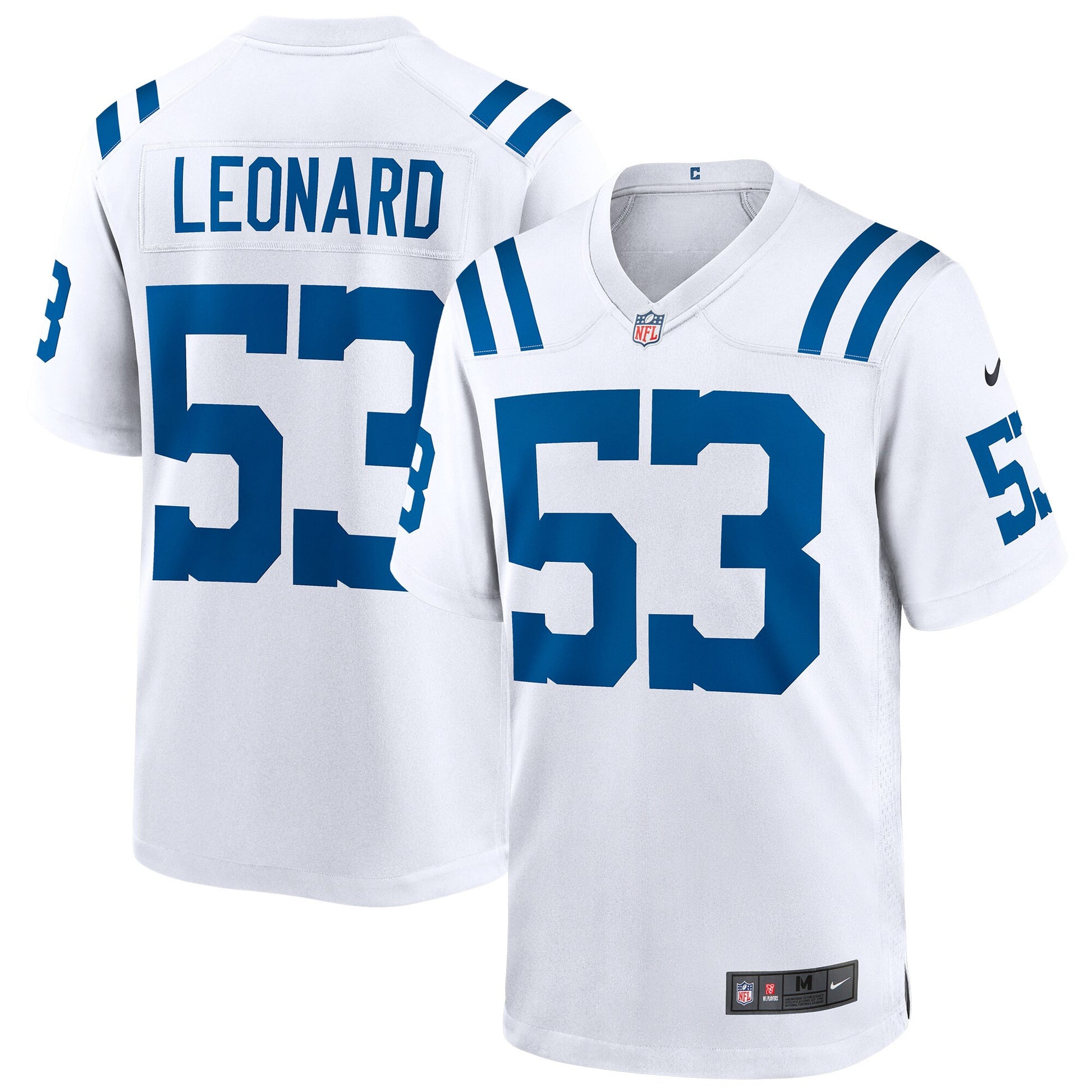 Shaquille Leonard Indianapolis Colts white Game jersey