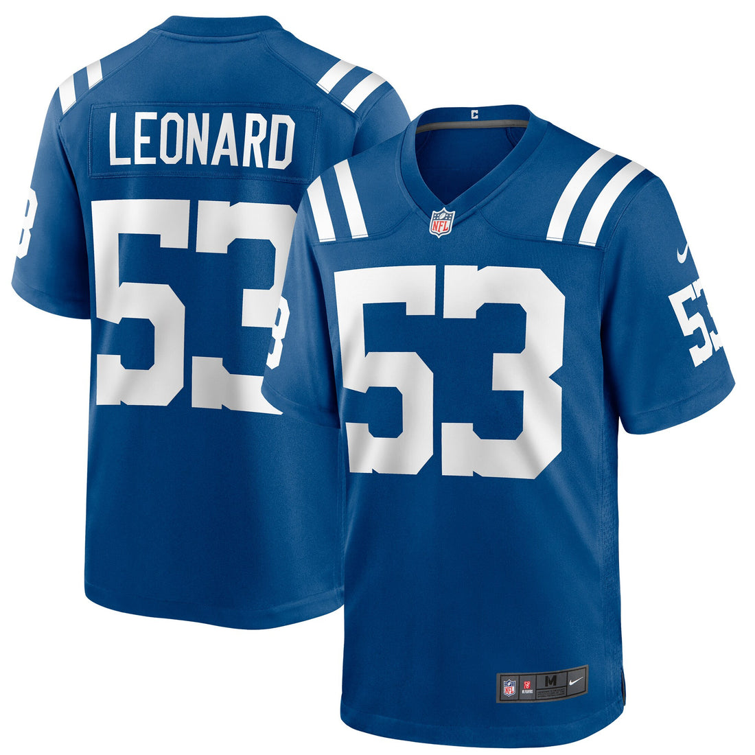 Shaquille Leonard Indianapolis Colts royal jersey