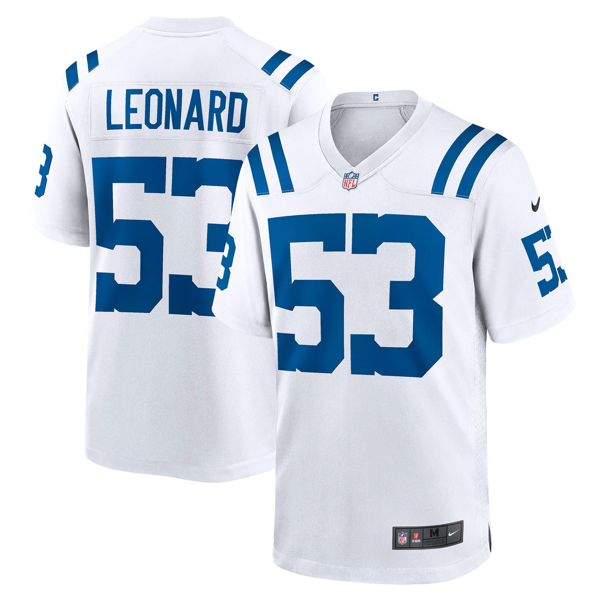 Shaquille Leonard Indianapolis Colts white jersey