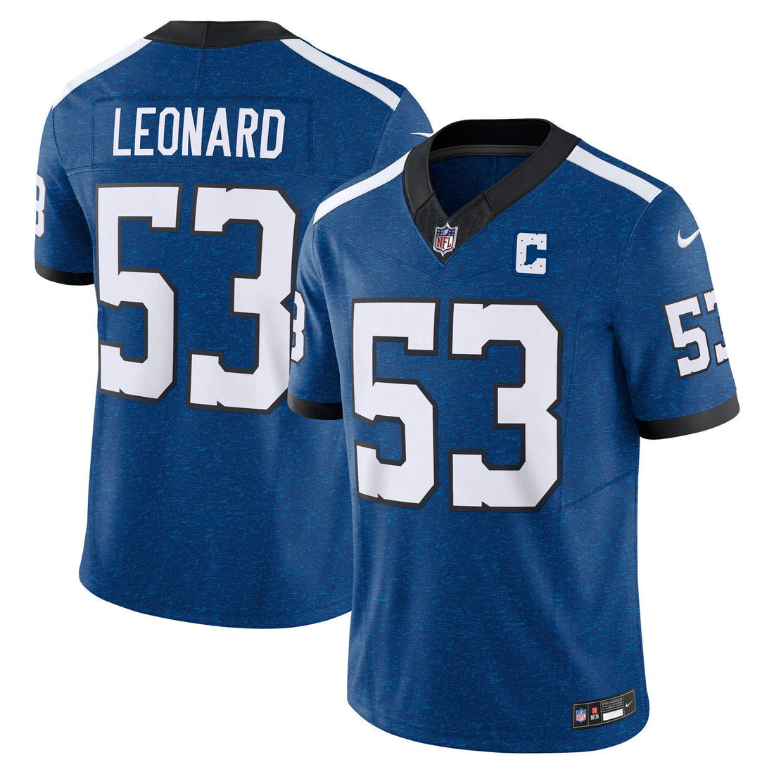 Shaquille Leonard Indianapolis Colts blue Vapor jersey
