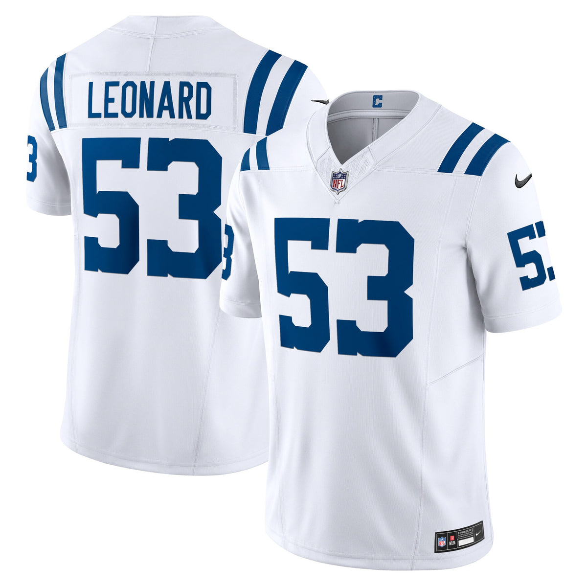 Shaquille Leonard Indianapolis Colts white Vapor jersey