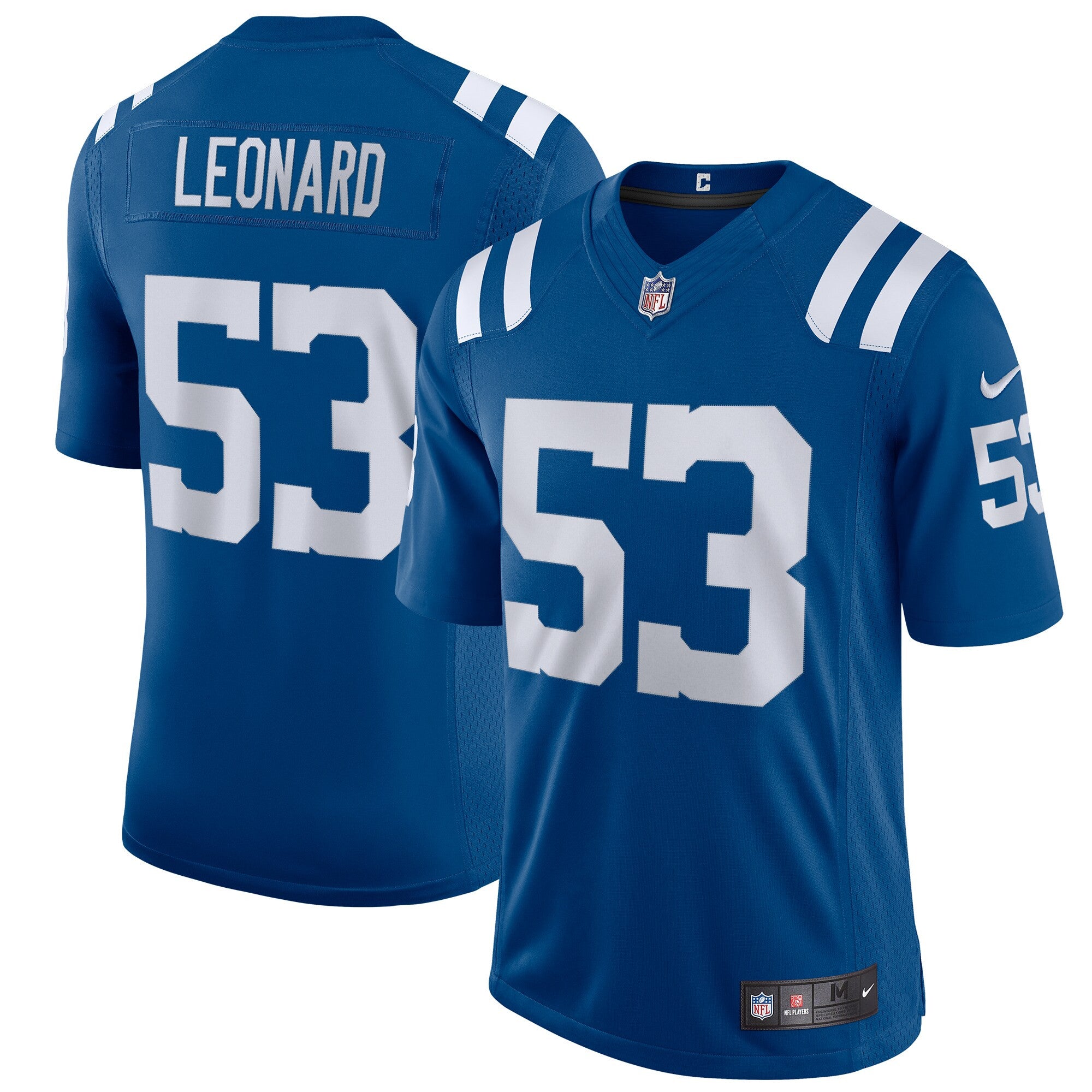 Shaquille Leonard Indianapolis Colts royal Vapor jersey