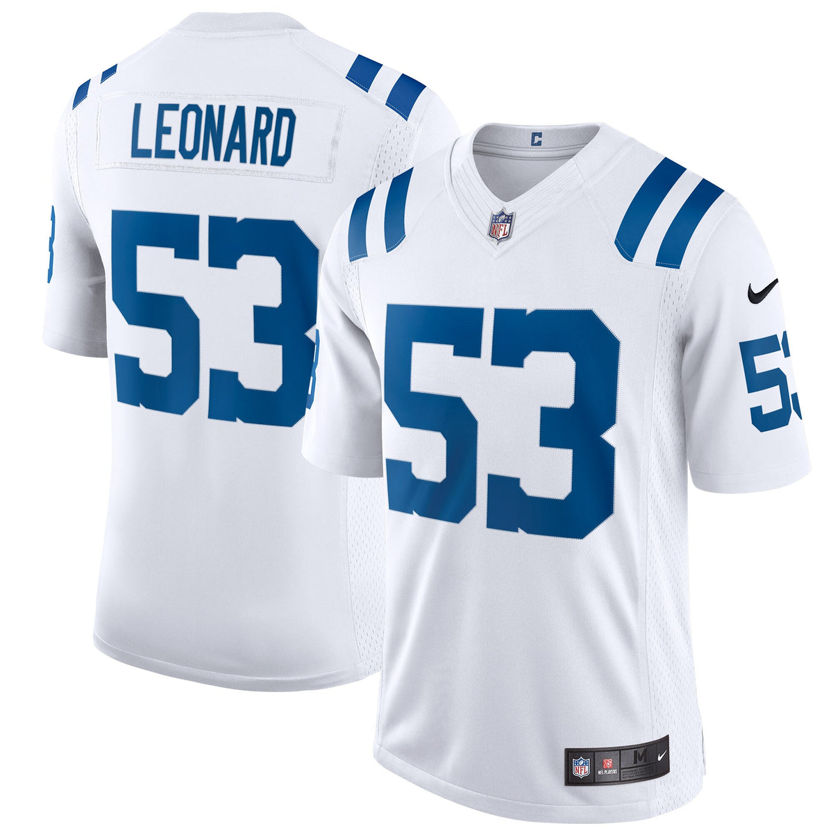 Shaquille Leonard Indianapolis Colts white Vapor jersey
