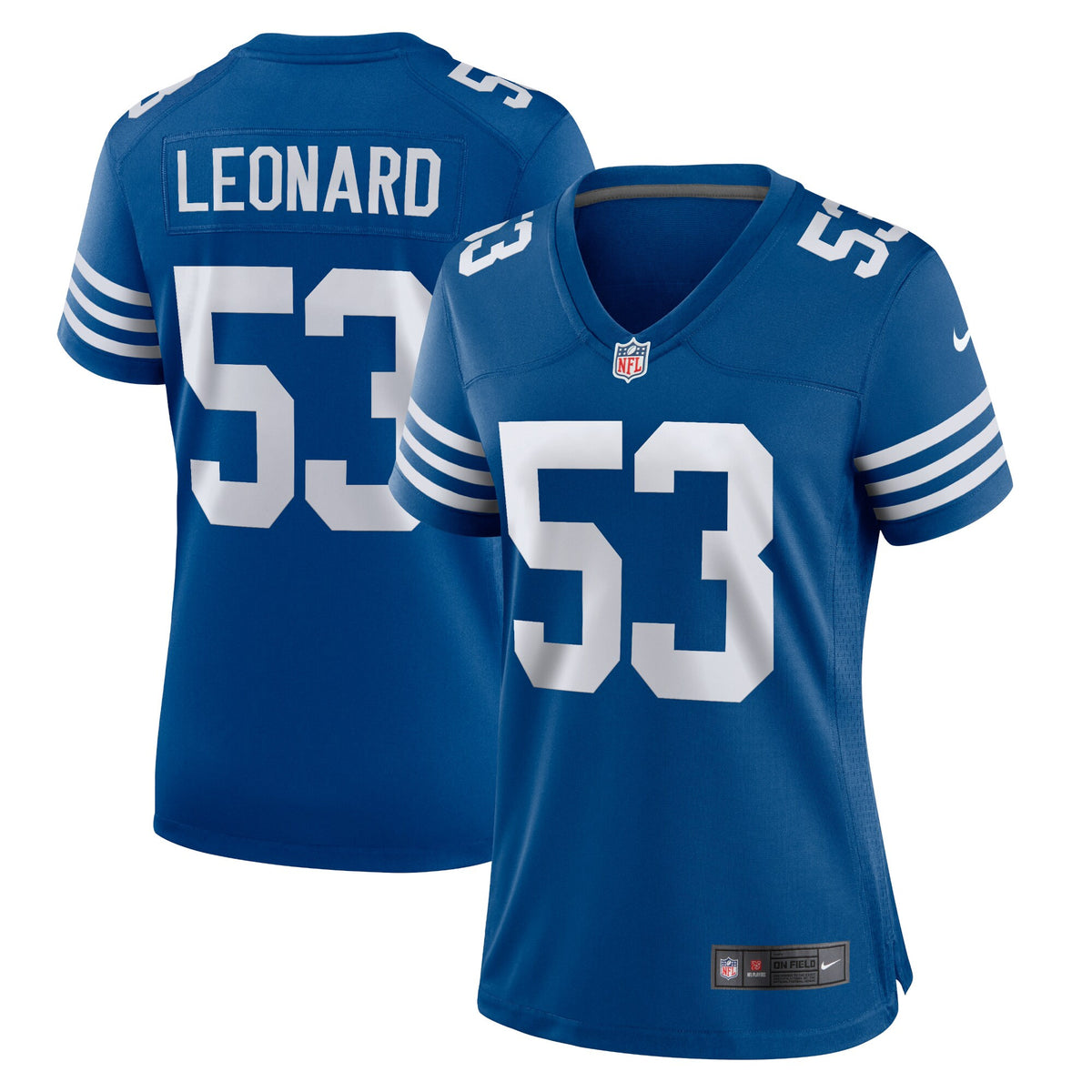 Shaquille Leonard Indianapolis Colts royal Alternate jersey