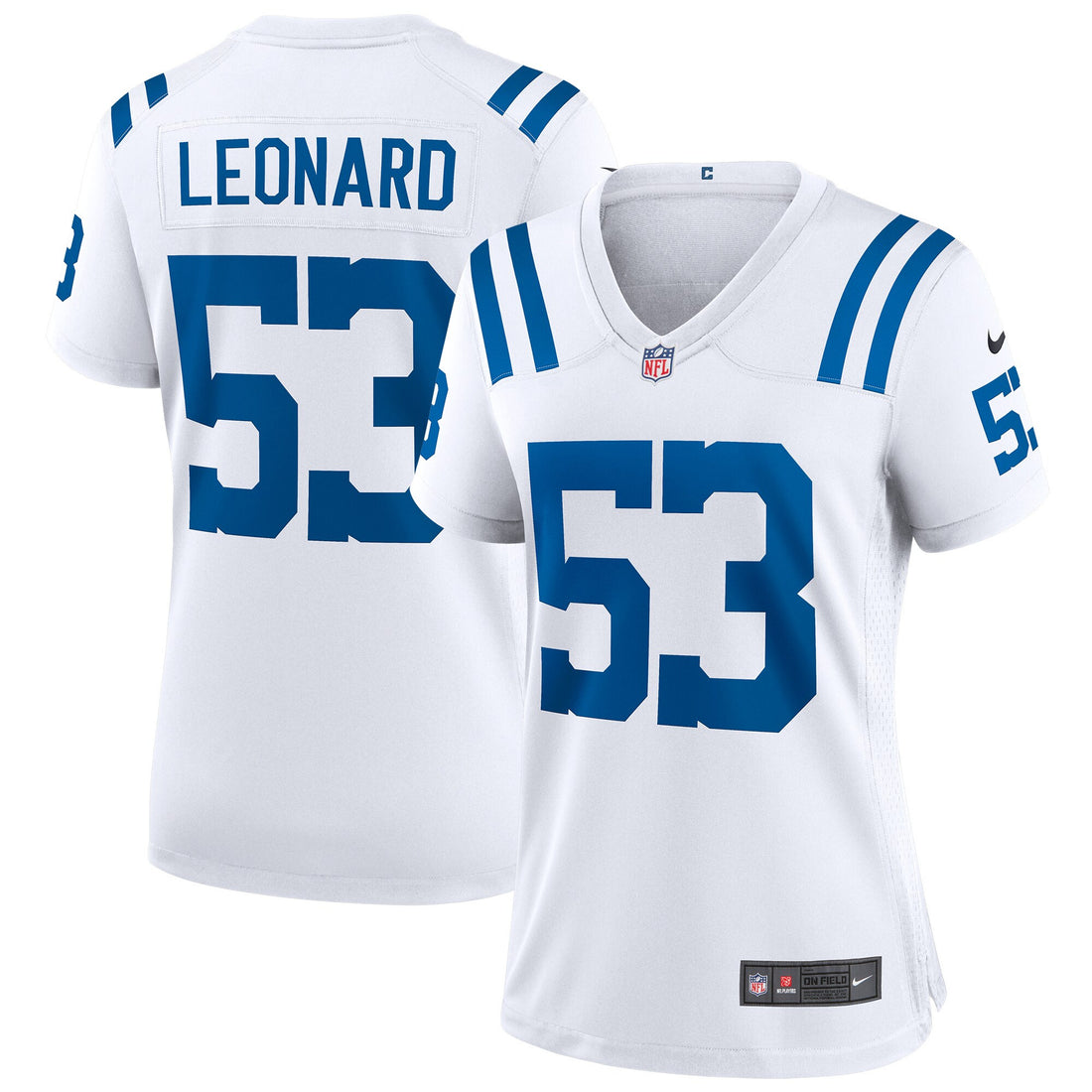 Shaquille Leonard Indianapolis Colts white Game jersey