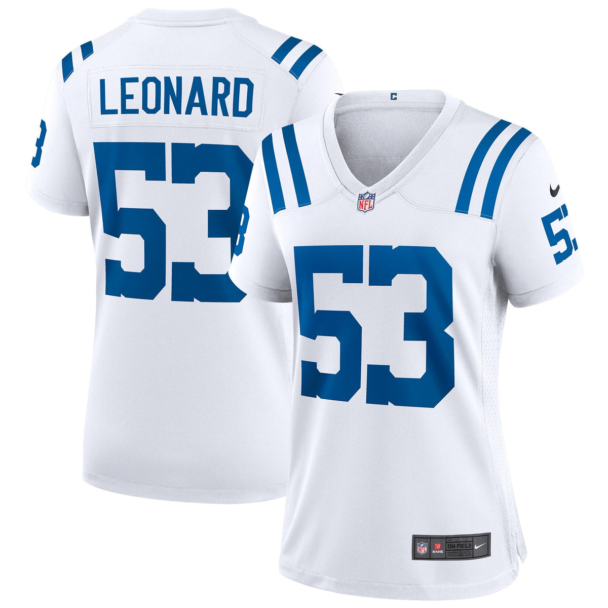 Shaquille Leonard Indianapolis Colts white Game jersey