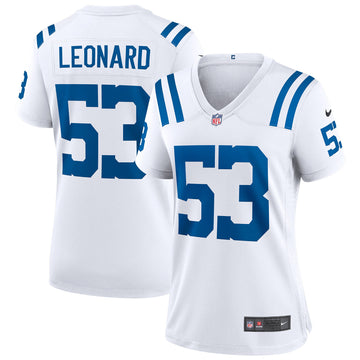 Shaquille Leonard Indianapolis Colts white Game jersey