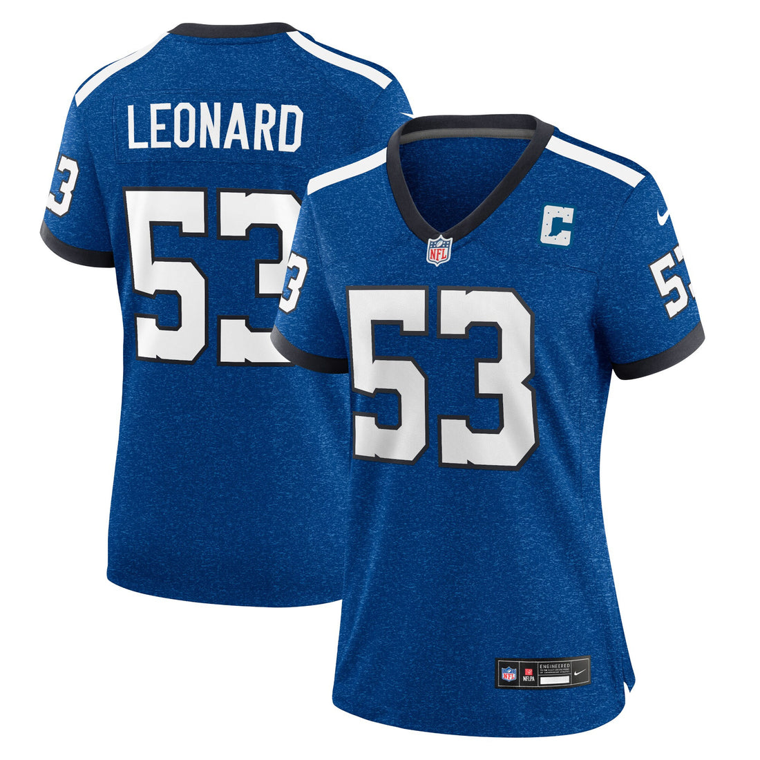 Shaquille Leonard Indianapolis Colts blue jersey