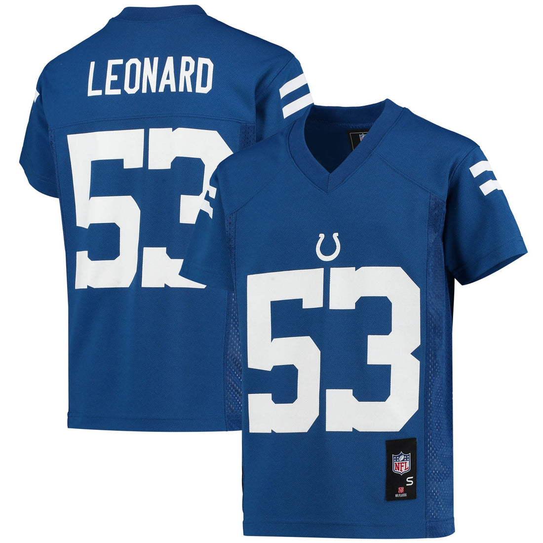 Shaquille Leonard Indianapolis Colts royal jersey