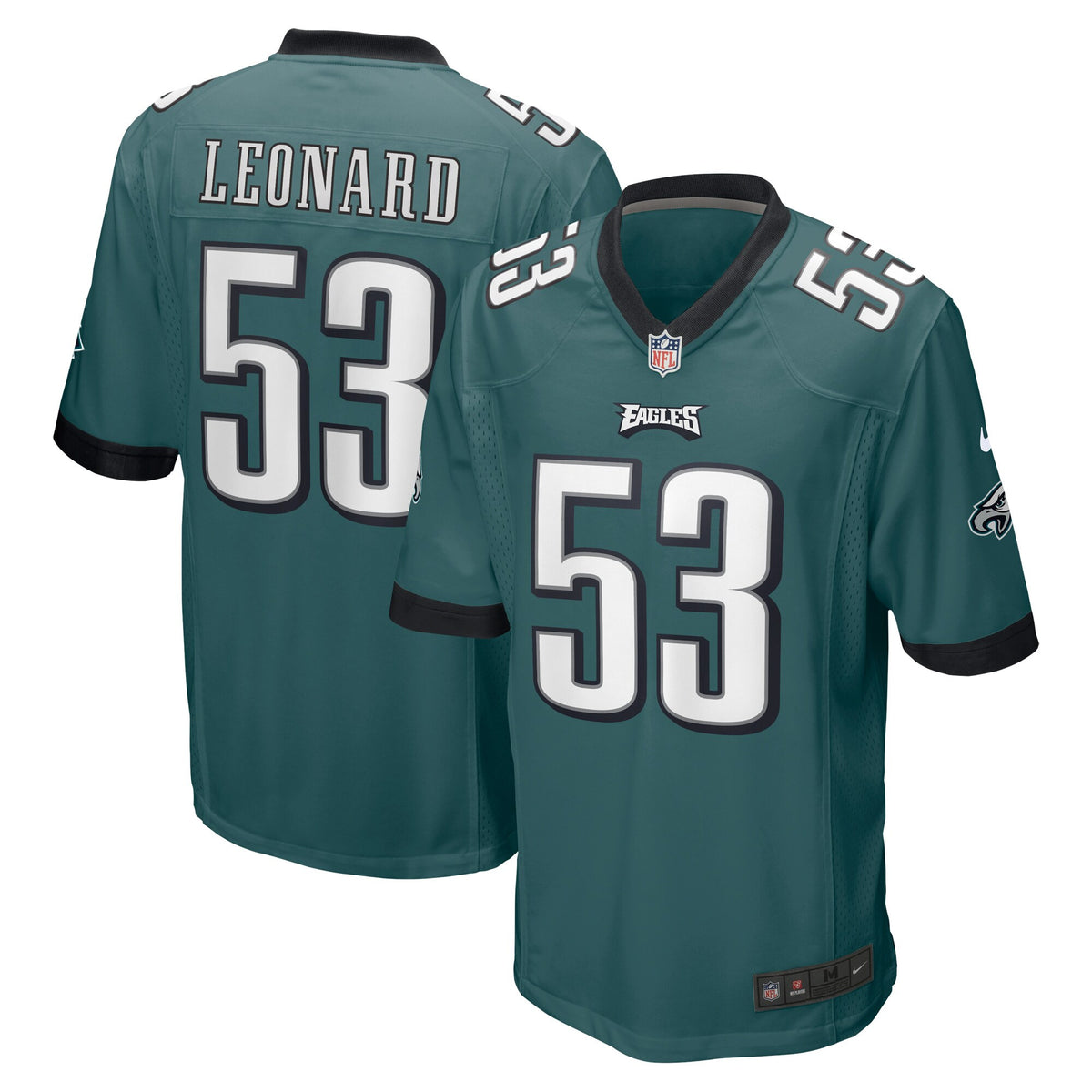 Shaquille Leonard Philadelphia Eagles green jersey