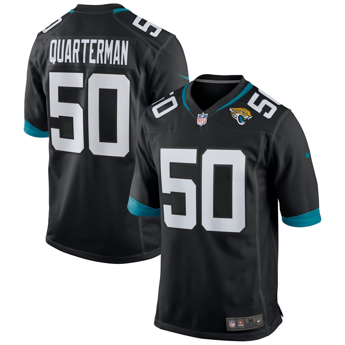 Shaquille Quarterman Jacksonville Jaguars black jersey