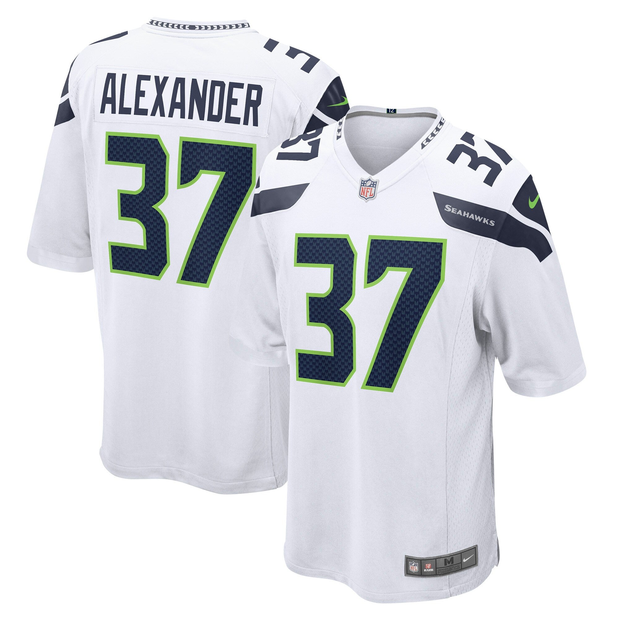 Shaun Alexander Seattle Seahawks white jersey