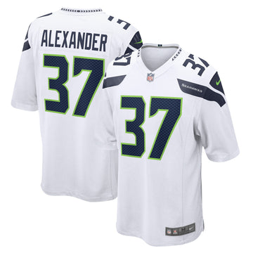 Shaun Alexander Seattle Seahawks white jersey