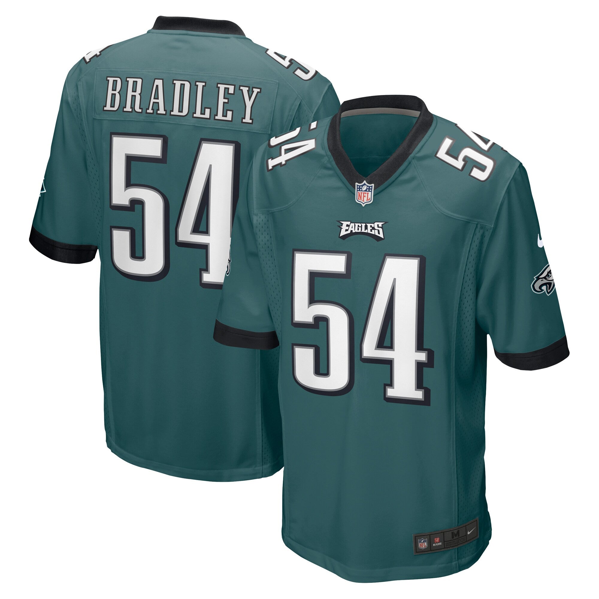 Shaun Bradley Philadelphia Eagles green jersey