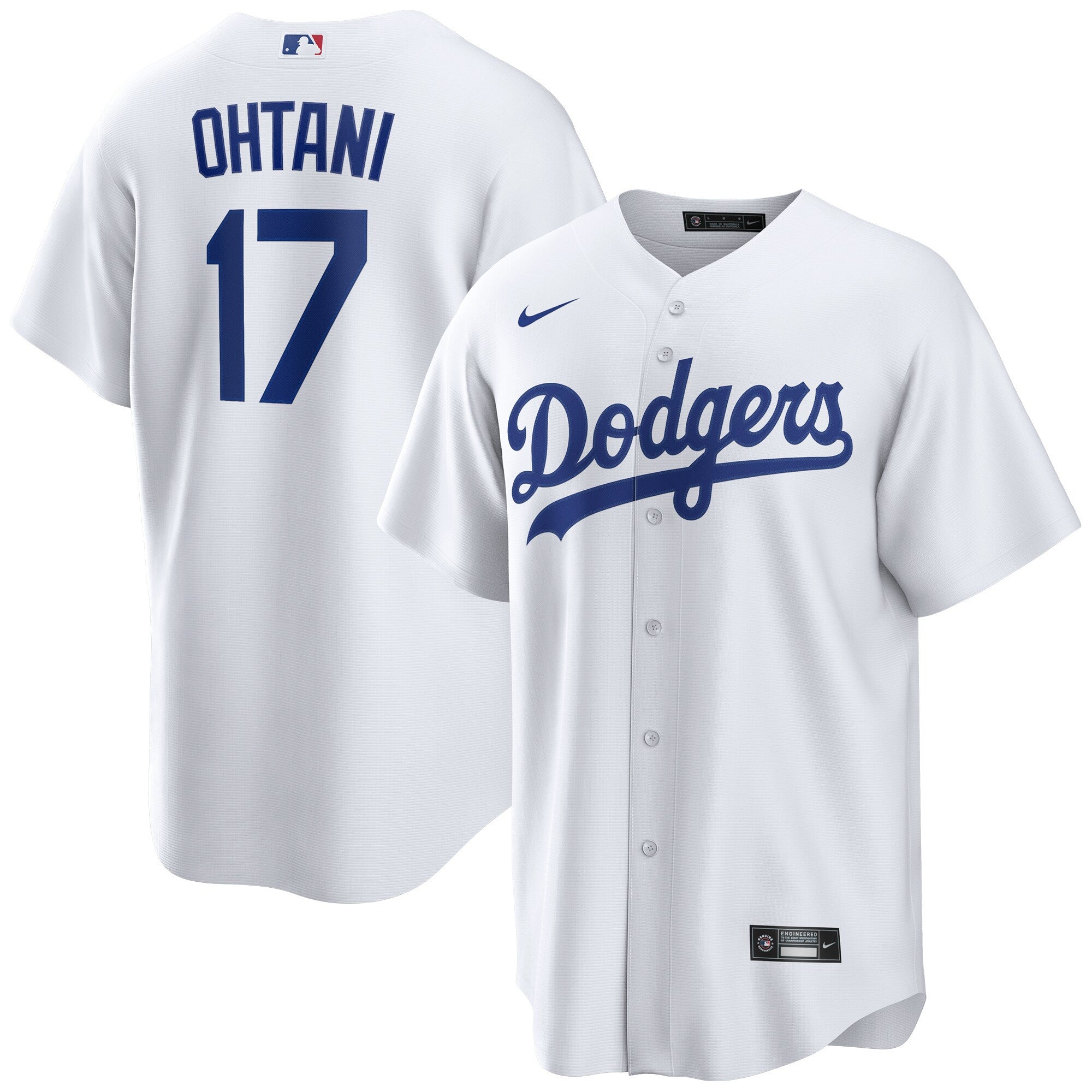 Shohei Ohtani Los Angeles Dodgers white Home jersey