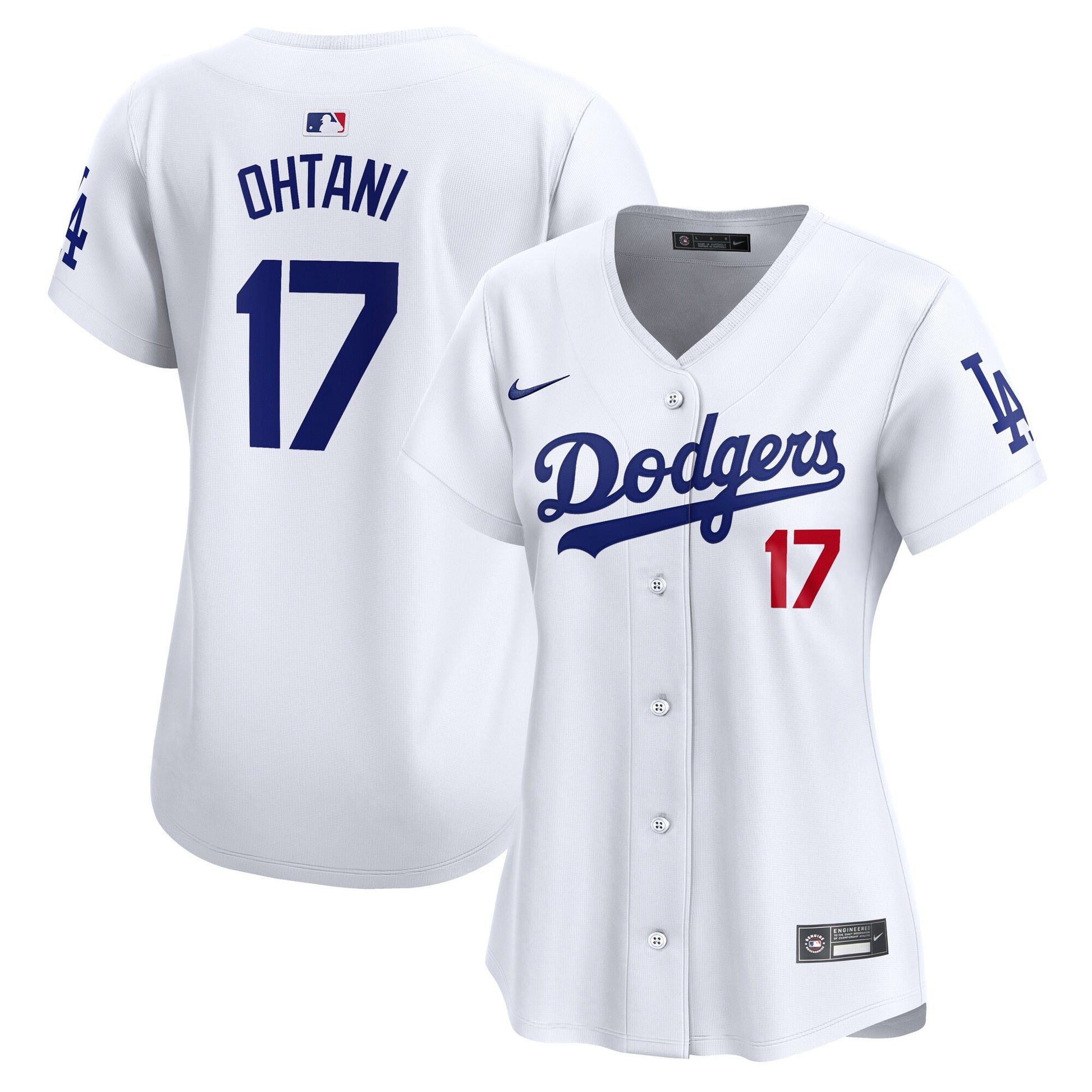 Shohei Ohtani Los Angeles Dodgers white Limited jersey