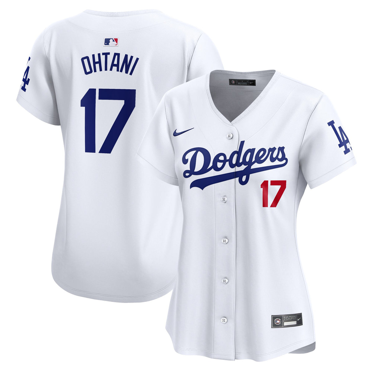 Shohei Ohtani Los Angeles Dodgers white Limited jersey