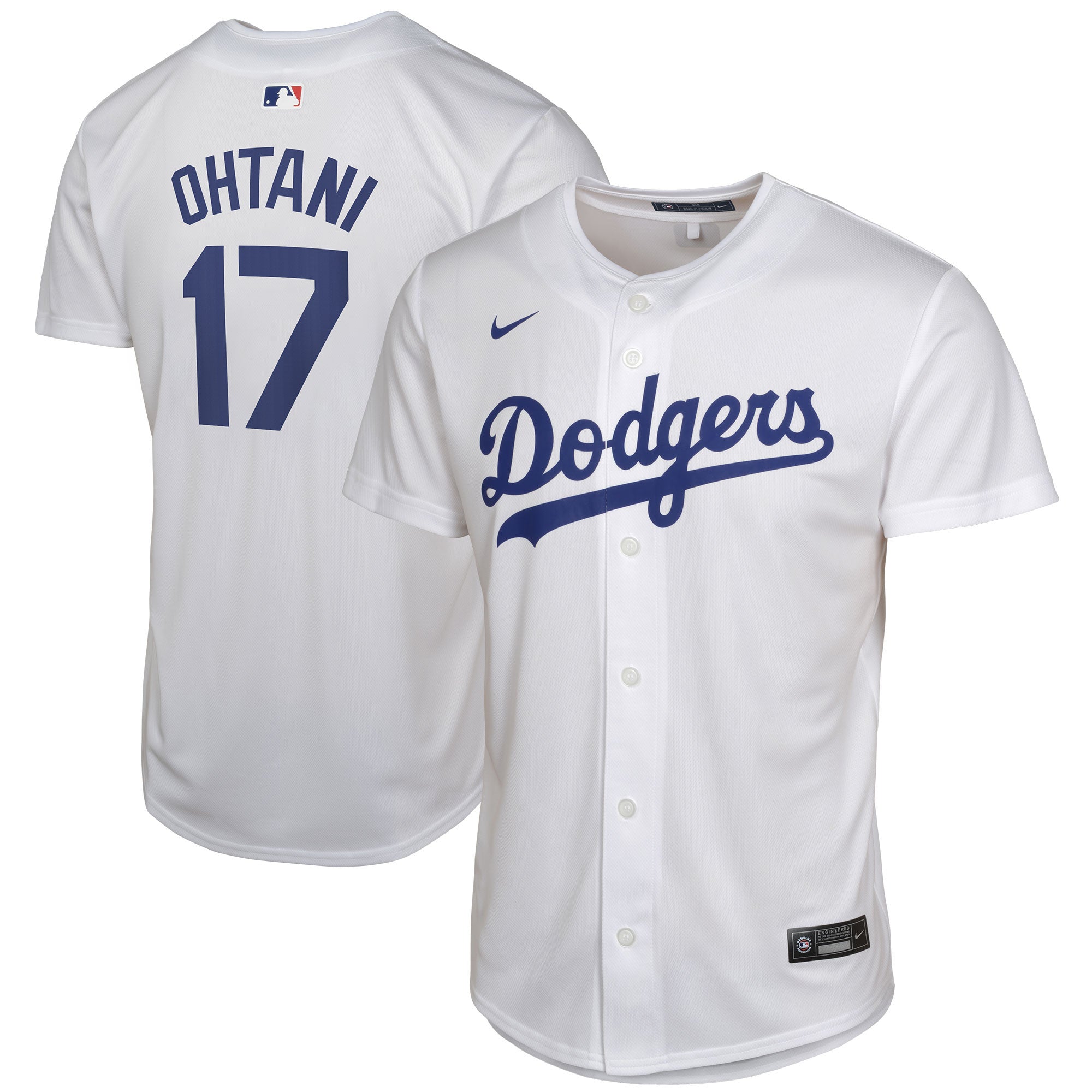 Shohei Ohtani Los Angeles Dodgers white Home jersey
