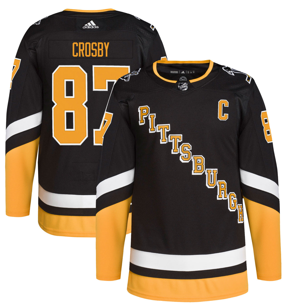Sidney Crosby Pittsburgh Penguins black Alternate jersey