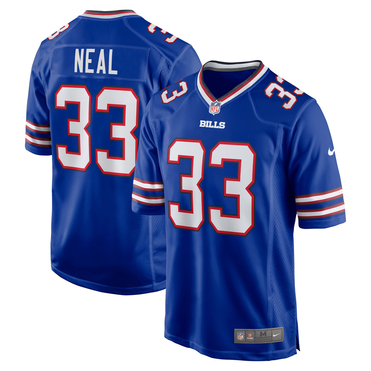 Siran Neal Buffalo Bills royal Game jersey