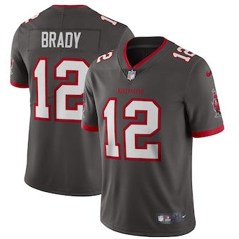 Size Xxxxl Tom Brady Tampa Bay Buccaneers gray Vapor jersey