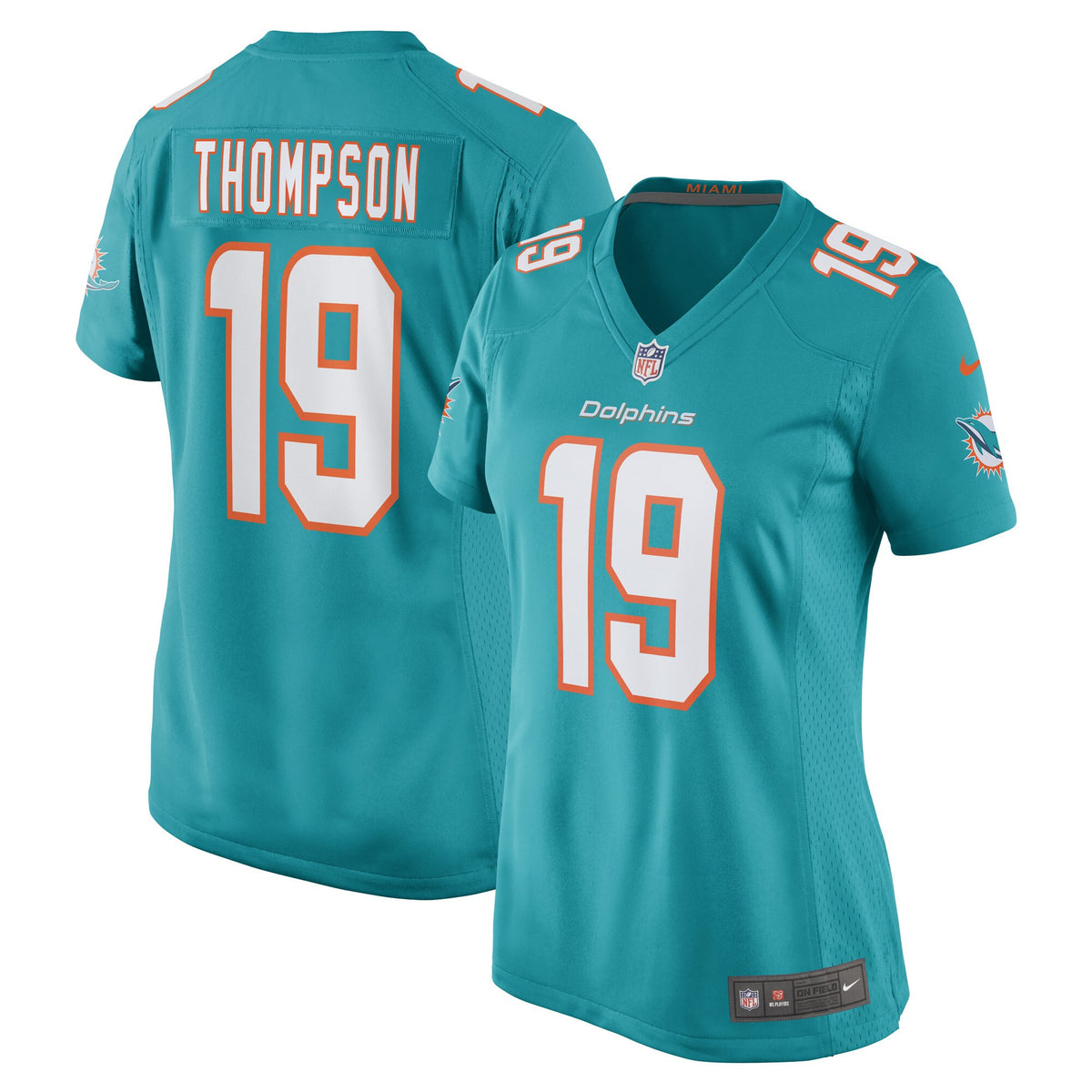 Skylar Thompson Miami Dolphins aqua Game jersey