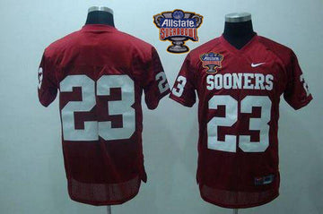 Allen Patrick Oklahoma Sooners red jersey
