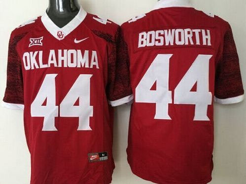Brian Bosworth Oklahoma Sooners red jersey
