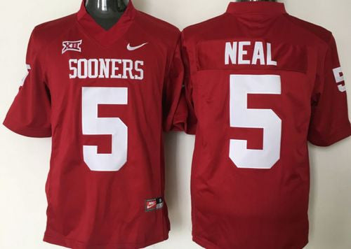 Durron Neal Oklahoma Sooners red jersey